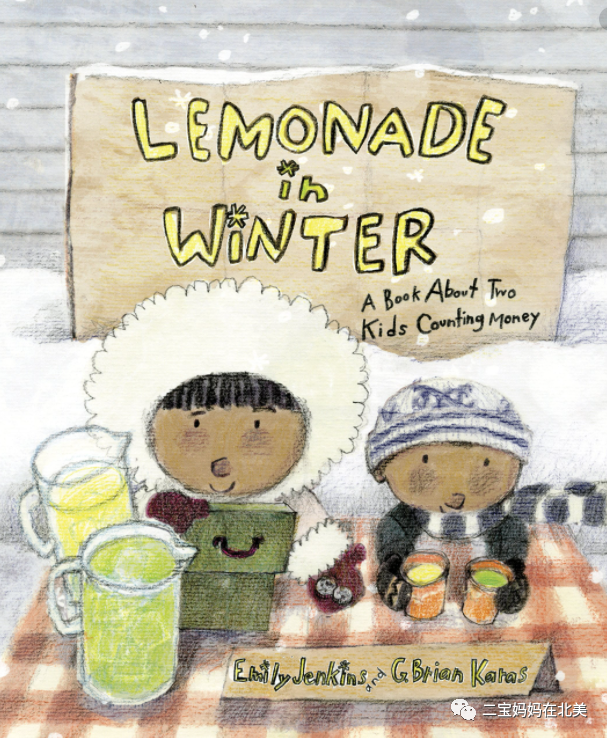 小小年纪也能体会做生意的酸甜苦辣，介绍英文绘本《Lemonade in Winter》