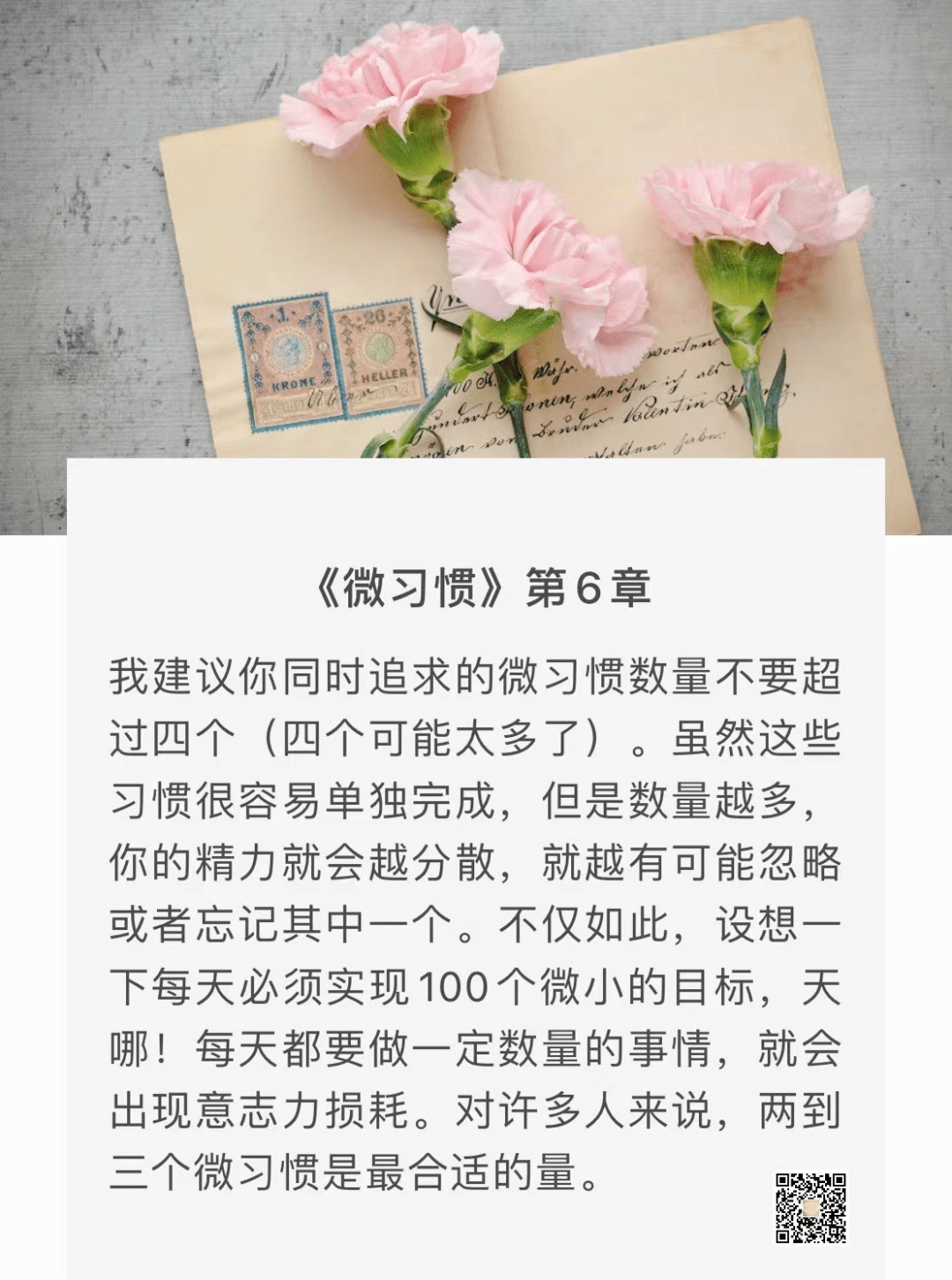 小舒 | 微习惯，大成就