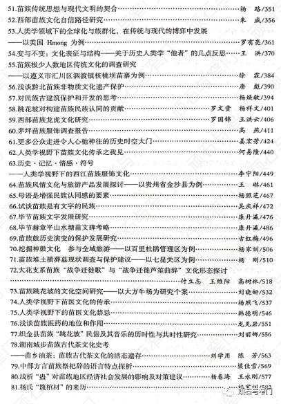 2018年贵州威宁——苗学学术年会论文集