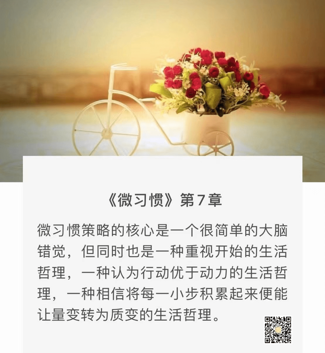 小舒 | 微习惯，大成就