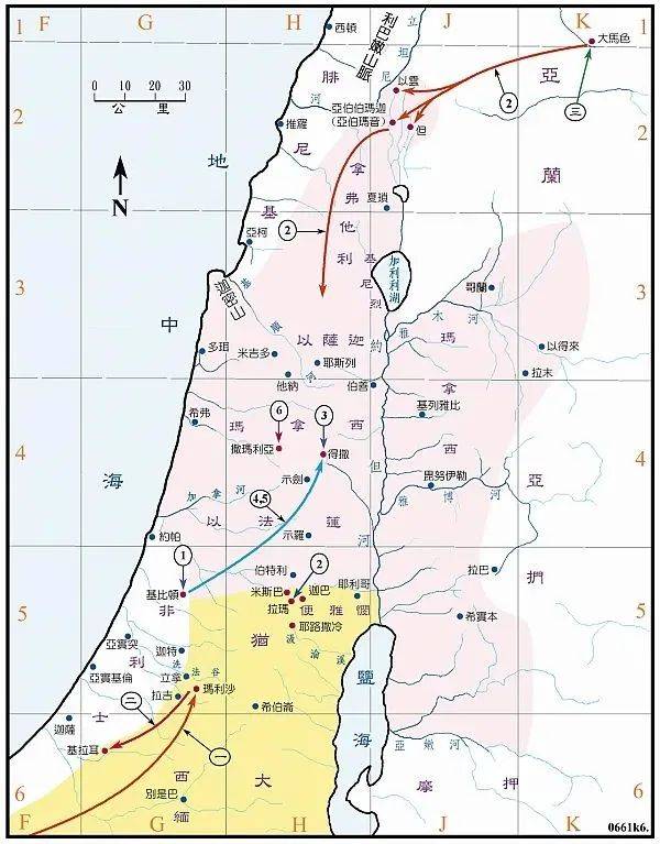 推荐收藏｜特别重要的60张圣经地图