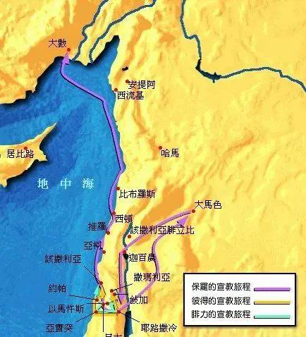 推荐收藏｜特别重要的60张圣经地图